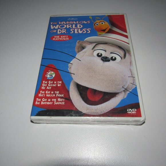 Dr. Seuss DVD – The Wubbulous World of Dr. Seuss: The Cat’s Playhouse –SEALED - Picture 1 of 3